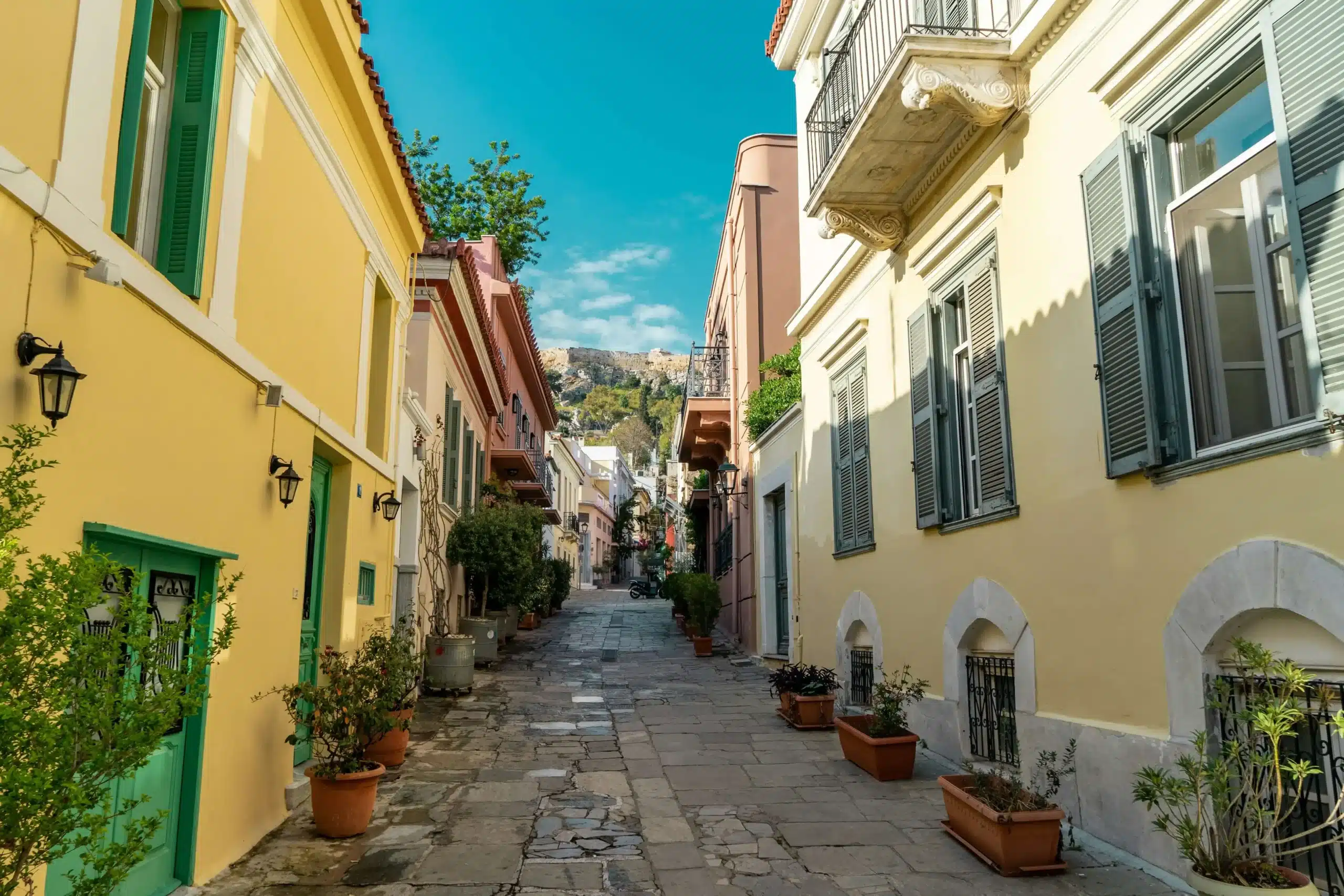 picture of Plaka area in Athens